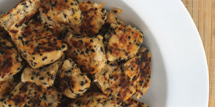 DK: Svampebaseret kødalternativ. Foto: Tempty Foods | EN: Fungi-based meat alternative. Photo: Tempty Foods