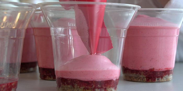 Vegansk mousse / Foto: DTU Fødevareinstituttet