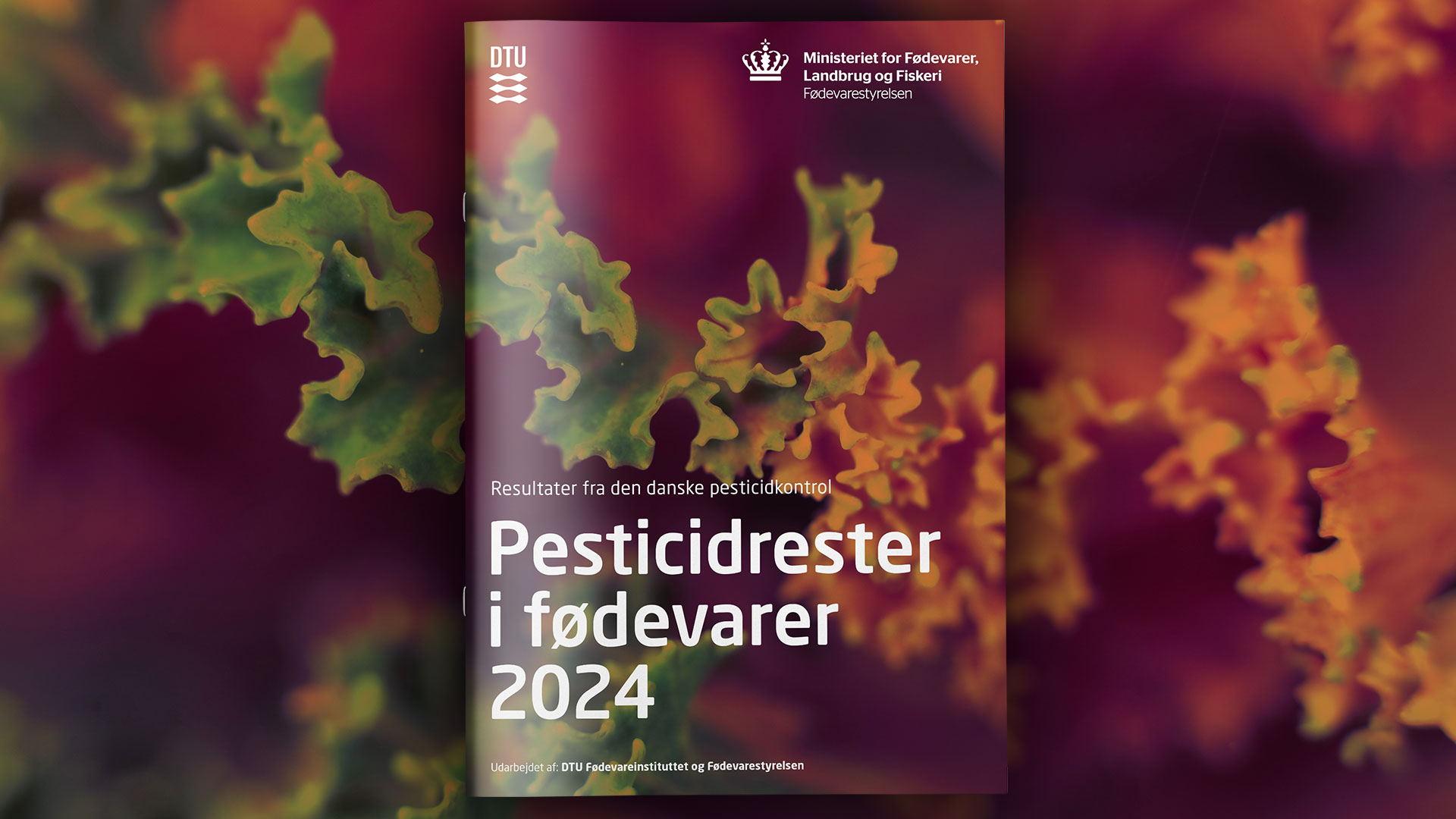 Illustration, som viser pesticidrapporten for 2024