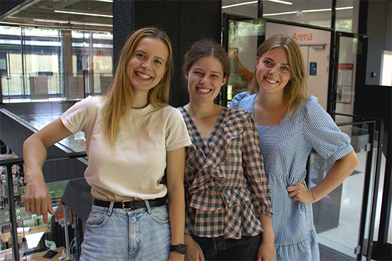 Tempty Foods co-founders: Martina Lokajova, Ana Pejic, Cecilie Engvang Lund. Foto: Tempty Foods