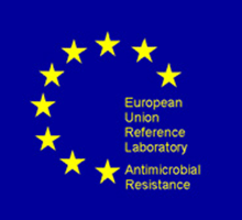 DK: Logo til EU Reference Laboratory for Antimicrobial Resistance (EURL-AR). Foto: DTU Fødevareinstituttet | EN: Logo for EU Reference Laboratory for Antimicrobial Resistance (EURL-AR). Photo: National Food Institute, Technical University of Denmark